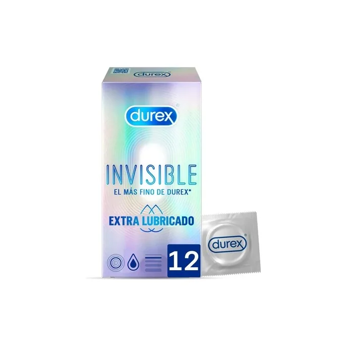 Durex Invisible Extra Lubricated Condoms