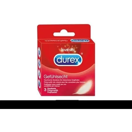 Durex Gefühlsecht Condom, 3-Pieces
