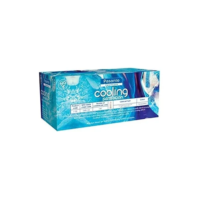 EDC Pasante Cooling Sensation Condoms - Pack of 144