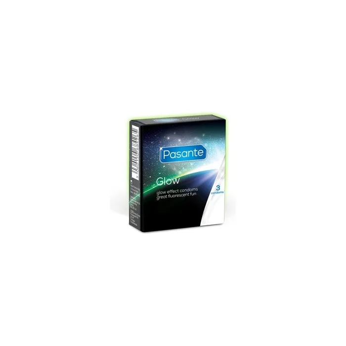 Pasante GLOW 3 Glow in the Dark Condoms