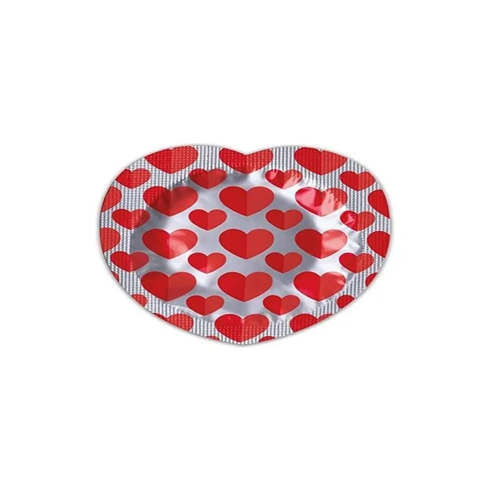 Pasante Heart Shaped Condoms - Pack of 144