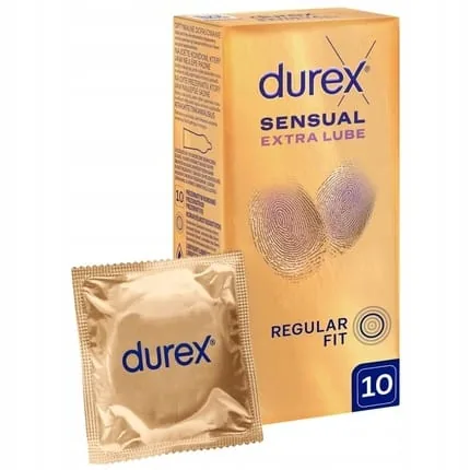 Durex Sensual Extra Lubricated 10 Pieces