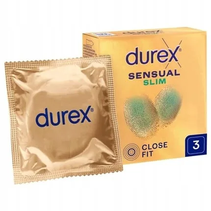 Durex Sensual Slim Condoms 3 Pieces