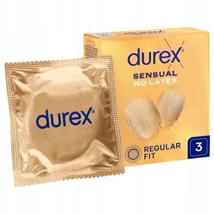 Durex Sensual Nonlatex Condoms 3 Pieces