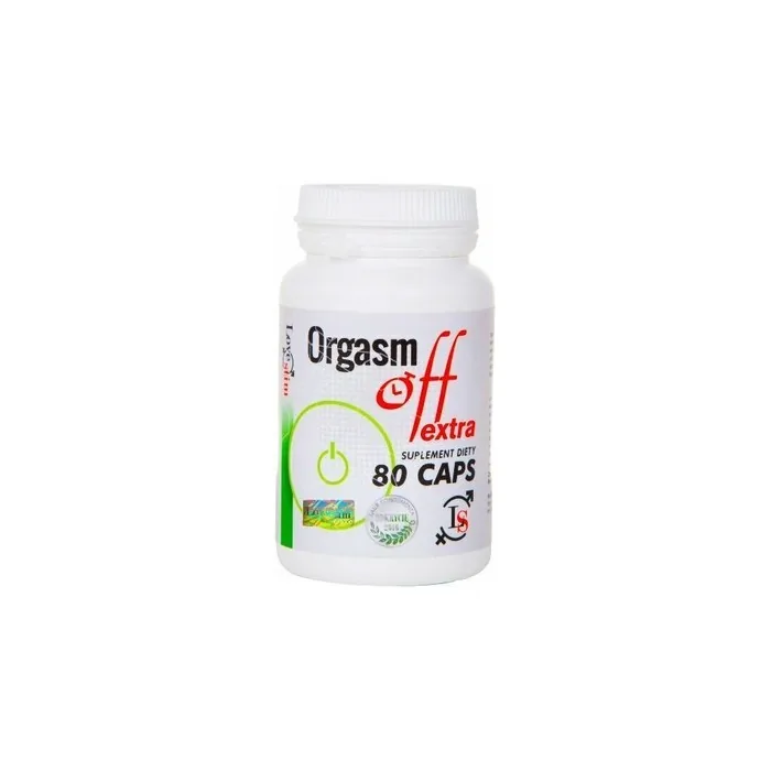 Orgasm Off Strong Delay Ejaculation Supplement 80 Capsules - GLS