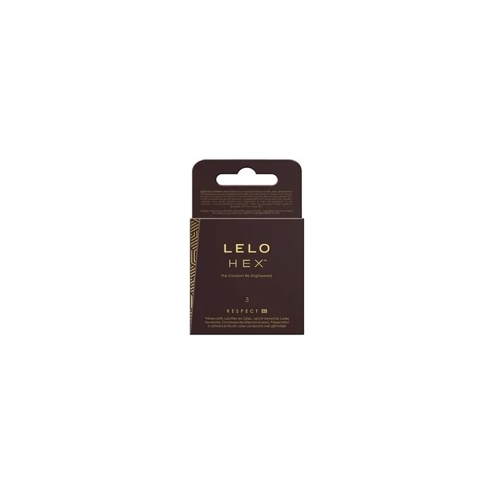 Lelo Hex Respect Xl 3 Condoms