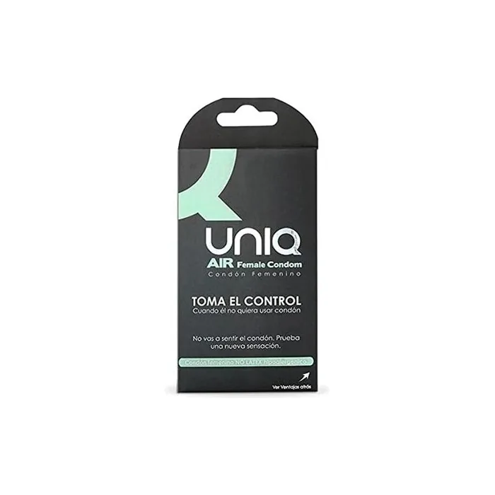UNIQ Women's Air Condom - Pack of 3