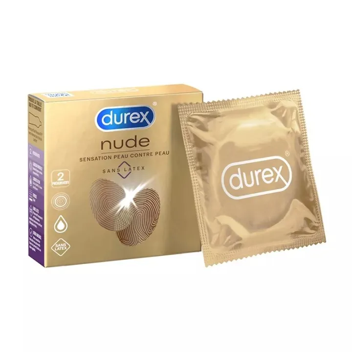 Durex Nude Sensation Condoms - Pack of 2