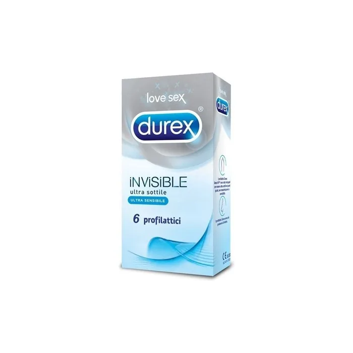Durex Invisible Condoms 6 Pack