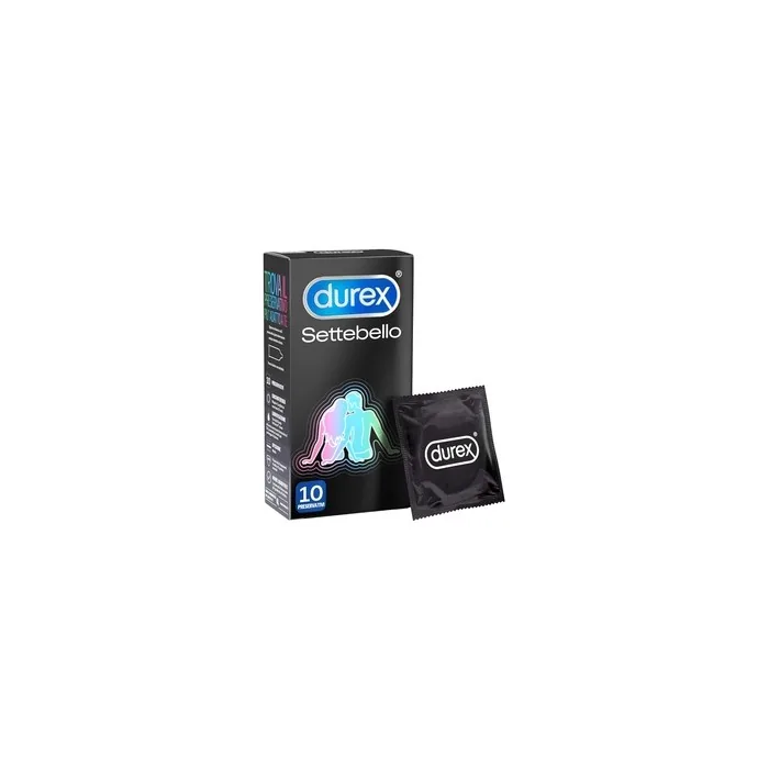 Durex Condoms Long Lasting Settebello 10 Prophylactic 10 Pieces