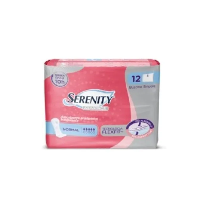 Serenity Advanced Normal Disposable Underwear 12 Pieces