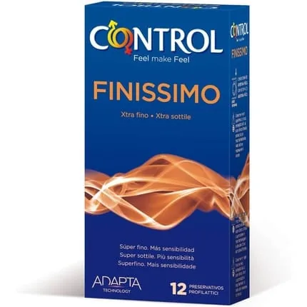 Control Finissimo Condoms 12 Pcs - Pack of 12