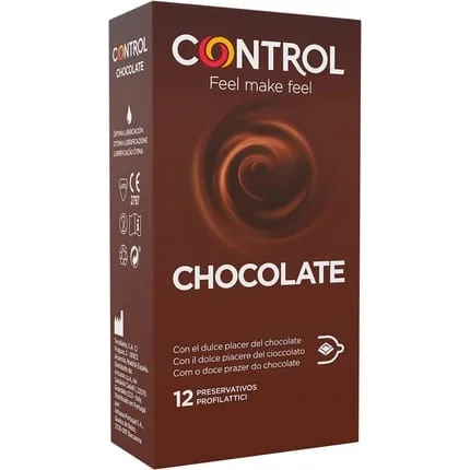 Chocolate Addiction Condoms 12 Units