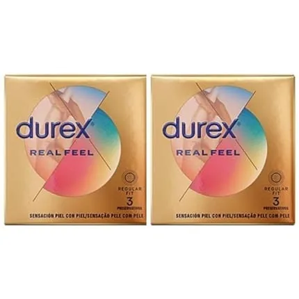 Durex Real Feel Condoms 3 Pack