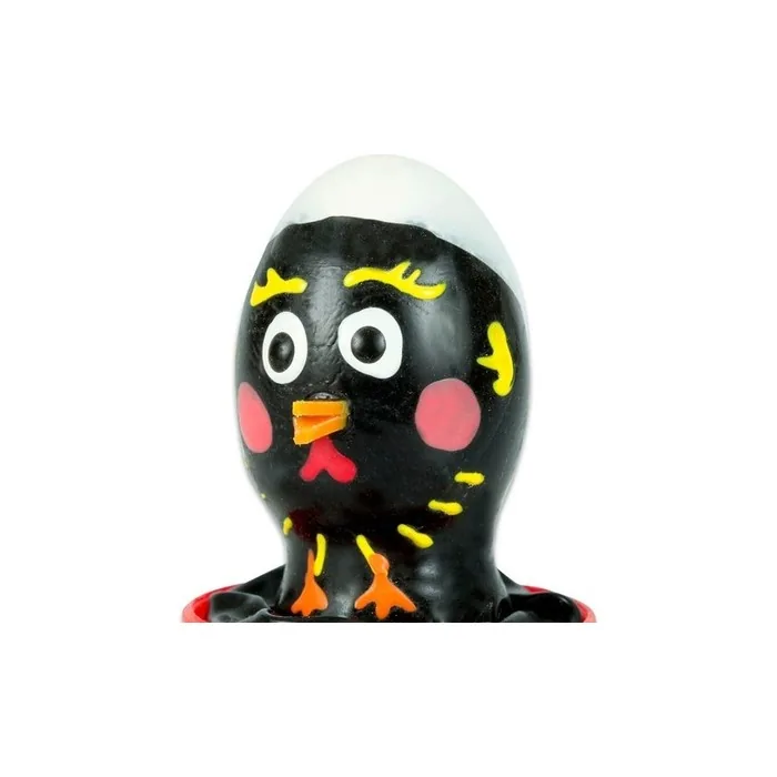 Condomerie Hand-Painted Novelty Condoms Chicken Black