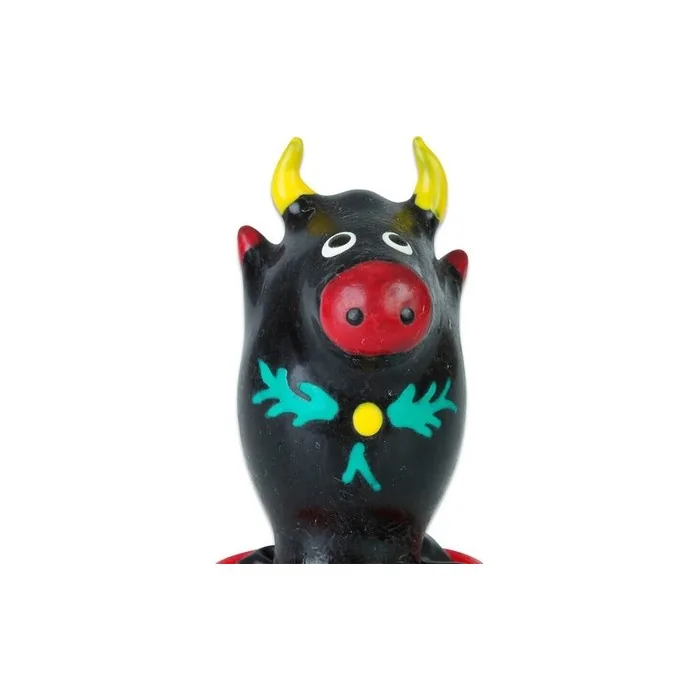 Condomerie Hand-Painted Novelty Condoms Bull Black Model 1
