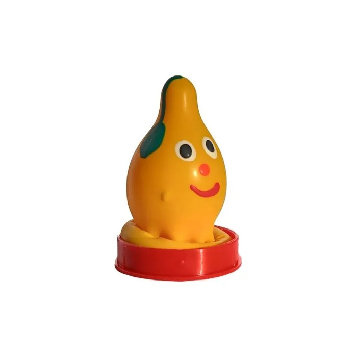 Joke Condom Lemon Sour Fruit Hand-Painted