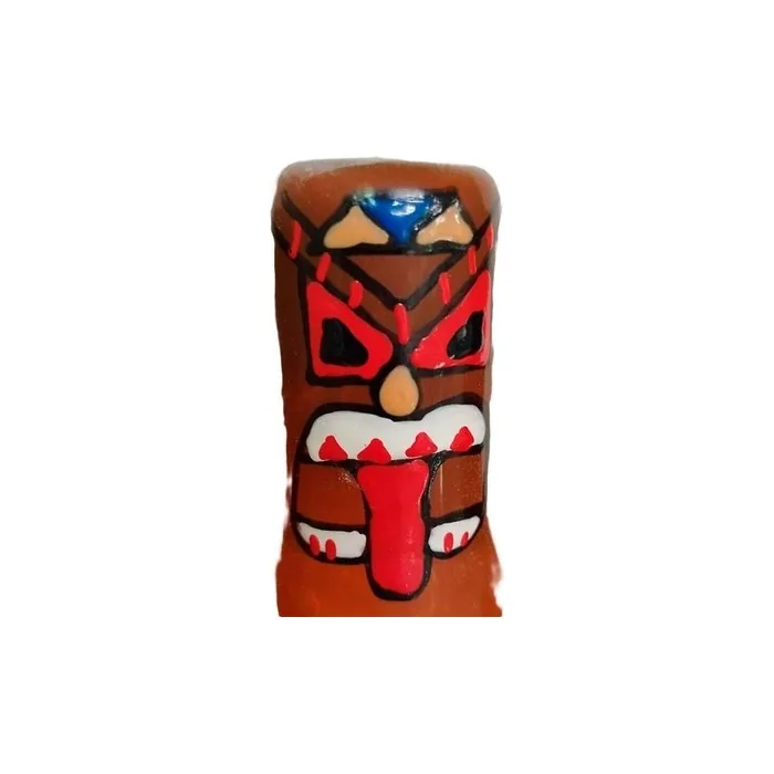 Condomerie Hand-Painted Novelty Condoms Tiki Totem-01