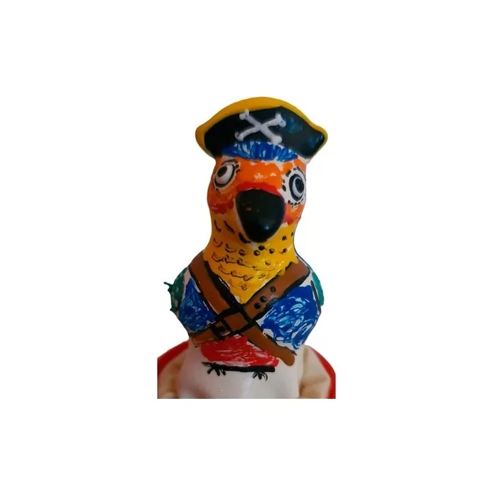 Condomerie Hand-Painted Novelty Condoms Captain Parrot