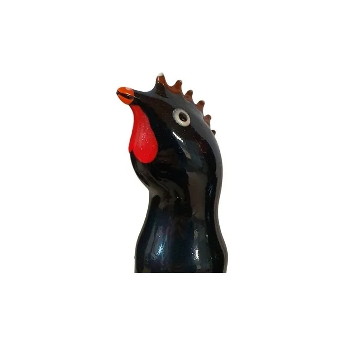Condomerie Hand-Painted Novelty Condoms Black Rooster