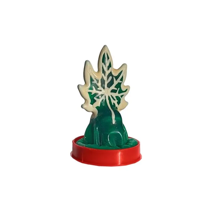 Joke Condom Hemp Leaf Hand-Painted Luminous