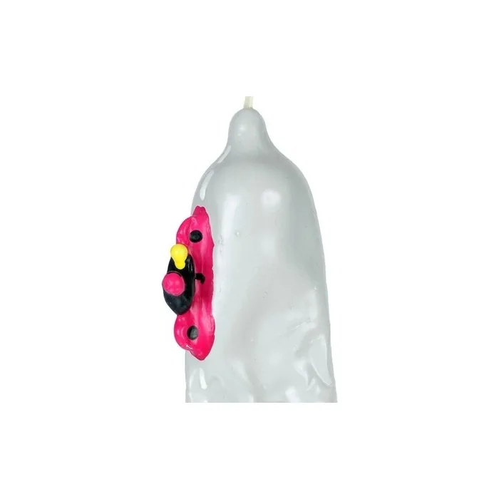 Condomerie Hand-Painted Novelty Condom Motorcycle XL