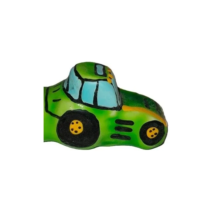 Condomerie Hand-Painted Novelty Condom Tractor Green XL