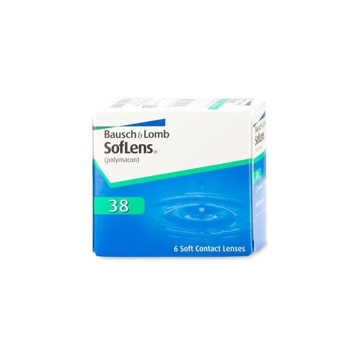 Bausch & Lomb SofLens 38 Contact Lenses 6 Pack BC 8.7