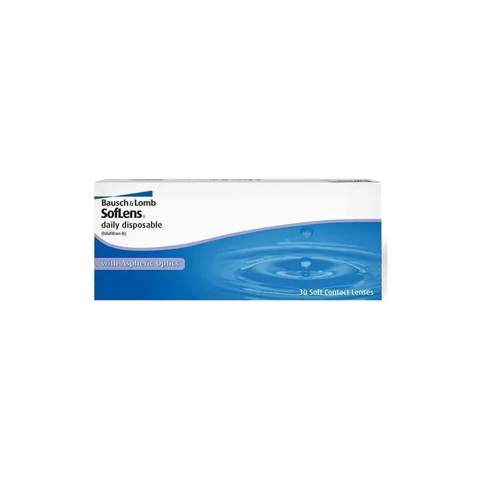 Bausch + Lomb SofLens Daily Disposable Spherical Contact Lenses 30 Lenses -2.0 D
