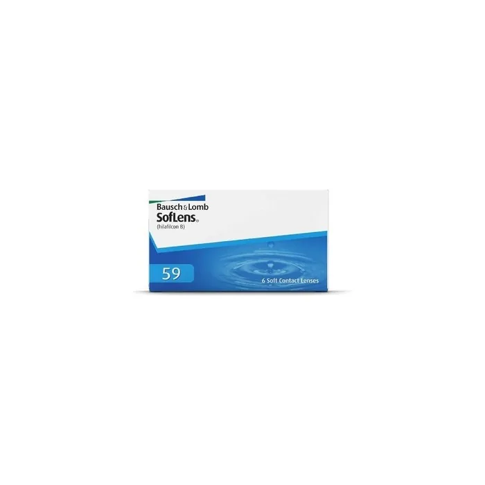 Bausch + Lomb SofLens 59 Monthly Contact Lenses 6 Pack 3.5 Diopters BC 8.6