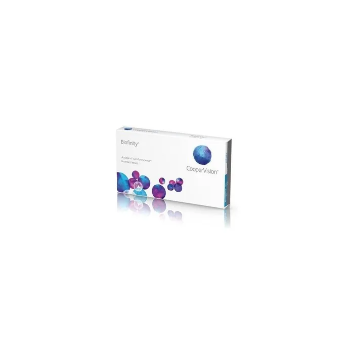 CooperVision Biofinity Monthly Contact Lenses with Aquaform Technology 6 Lenses BC 8.6 Power +5.75