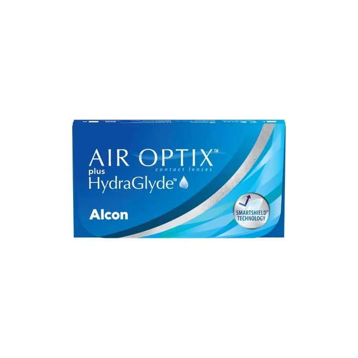 Alcon AIR OPTIX plus HydraGlyde Monthly Contact Lenses 3 Pack BC 8.6 -5.50 Power