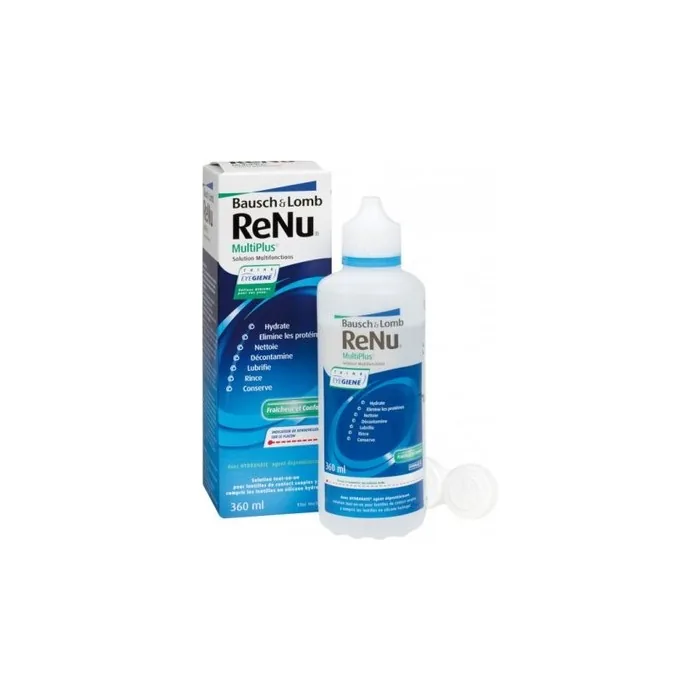 Renu Bausch & Lomb Renu Multiplus Contact Lens Solution 360ml