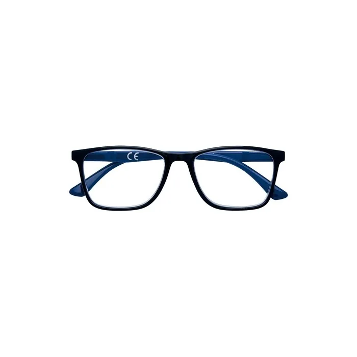 Zippo Reading Glasses with Soft Lines Ideal for Men and Women Black Blue Bars 3.0x