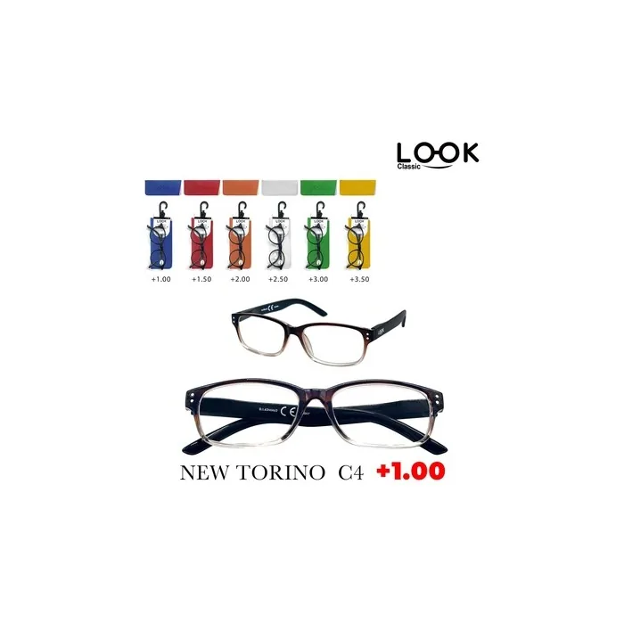 Look Optics Look New Torino C4 1.00 Glasses