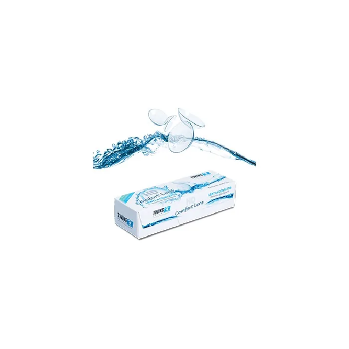 Twins Optical HD Comfort Lens Contact Lenses 6.50 Diopter 10 Pieces