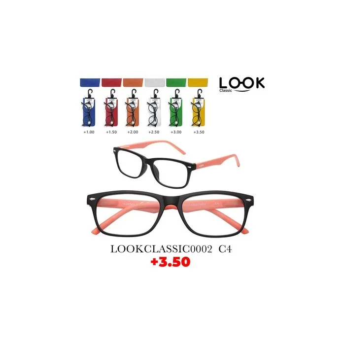 Look Optics Look Classic 0002 C4 3.50 Classic Glasses