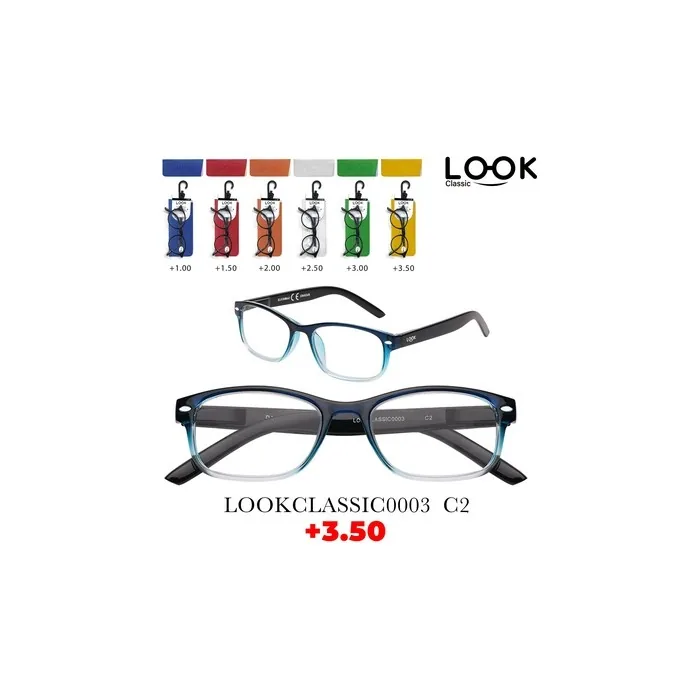 Look Optics Look Classic 0003 C2 3.50 Classic Glasses