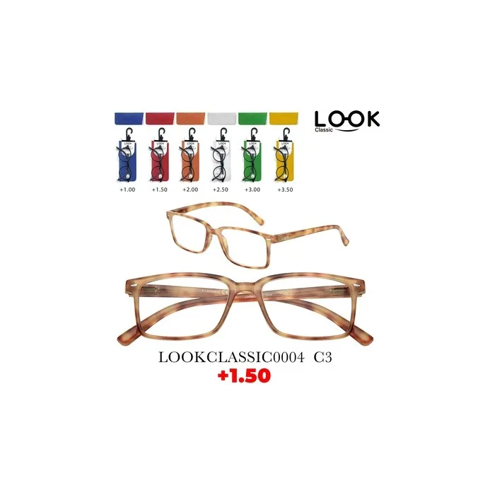 Look Optics Look Classic 0004 C3 1.50 Classic Glasses