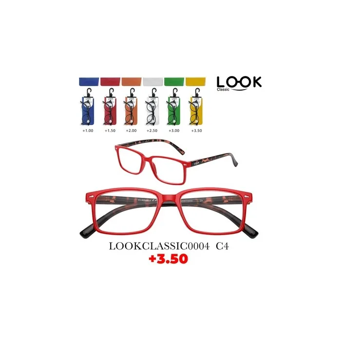 Look Optics Look Classic 0004 C4 3.50 Classic Glasses