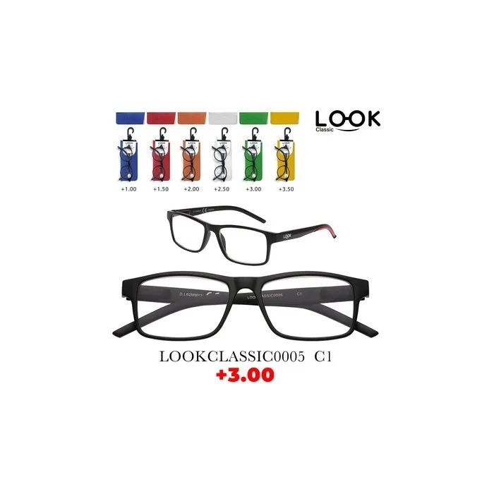 Look Optics Look Classic 0005 C1 3.00 Classic Glasses