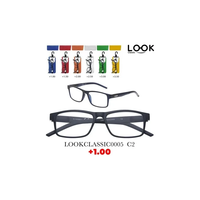 Look Optics Look Classic 0005 C2 1.00 Classic Glasses