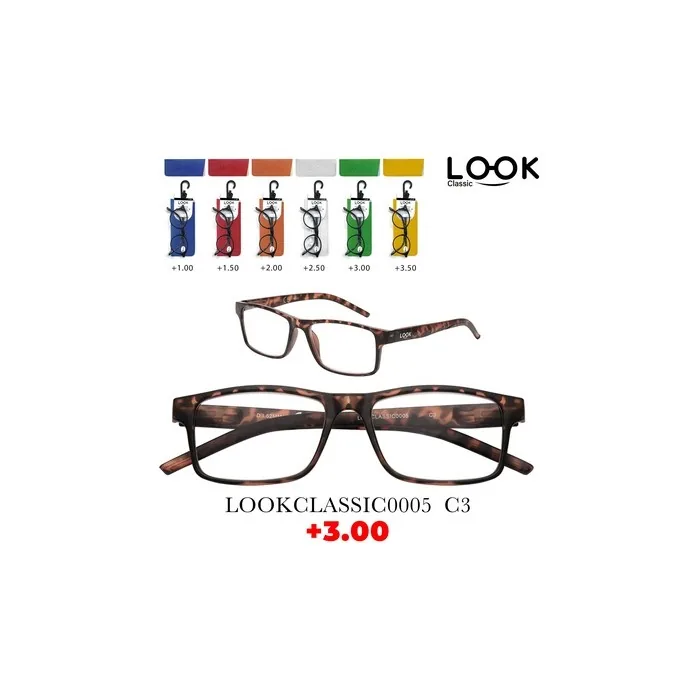 Look Optics Look Classic 0005 C3 3.00 Classic Glasses