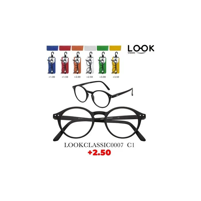 Look Optics Look Classic 0007 C1 2.50 Classic Glasses