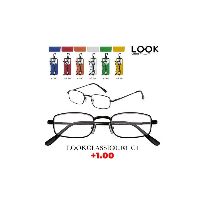 Look Optics Look Classic 0008 C1 1.00 Classic Glasses