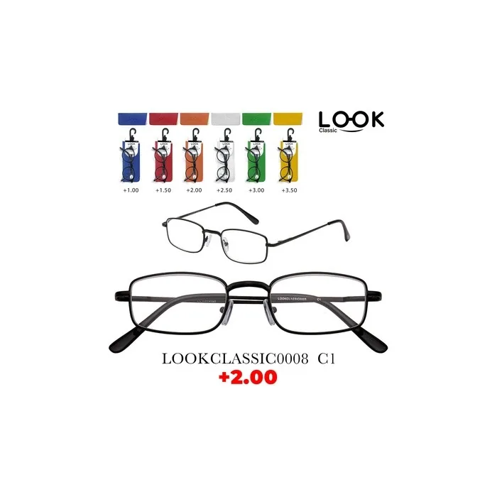 Look Optics Look Classic 0008 C1 2.00 Classic Glasses