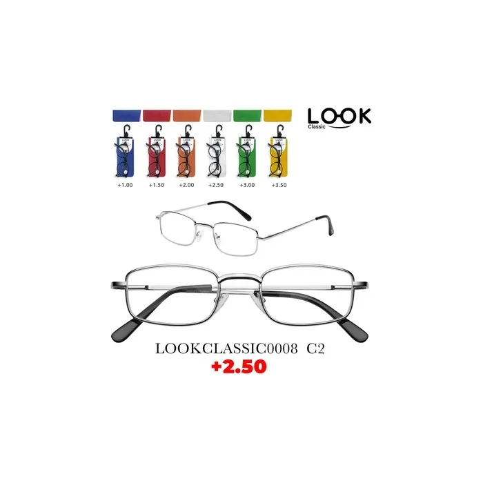 Look Optics Look Classic 0008 C2 2.50 Classic Glasses