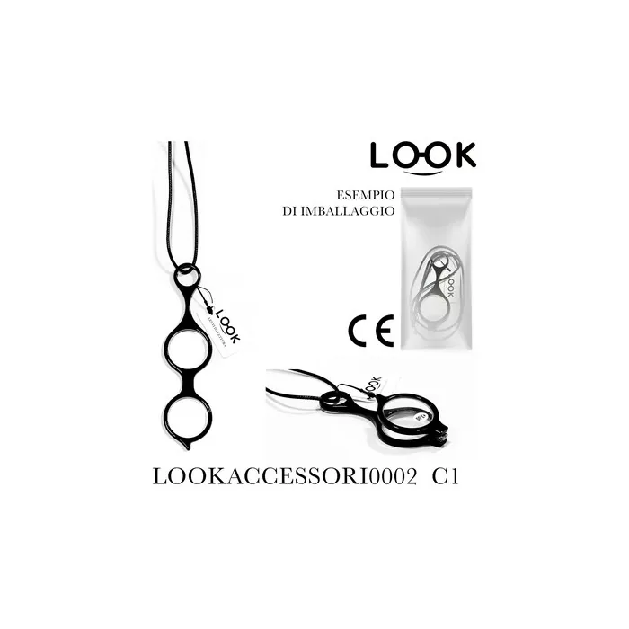 Look Optics Lookaccessori0002 C1 Reading Lenses 3.0 With Cord
