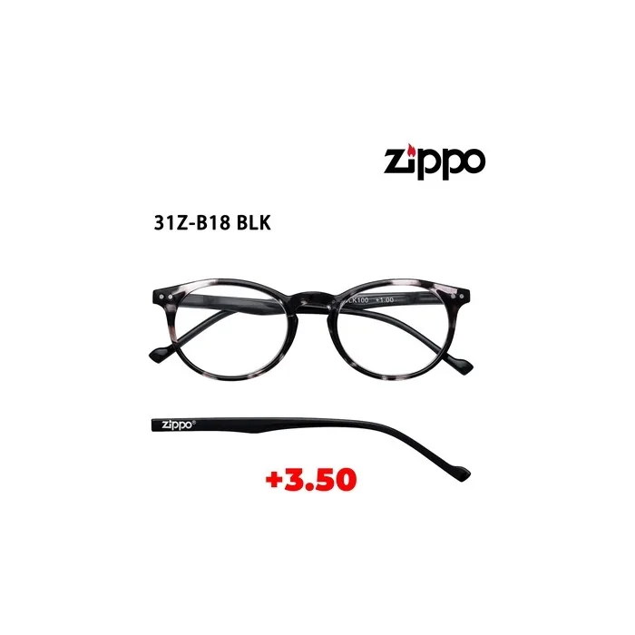 Zippo Zippo 31z-B18-Blk350 Reading Glasses 3.50