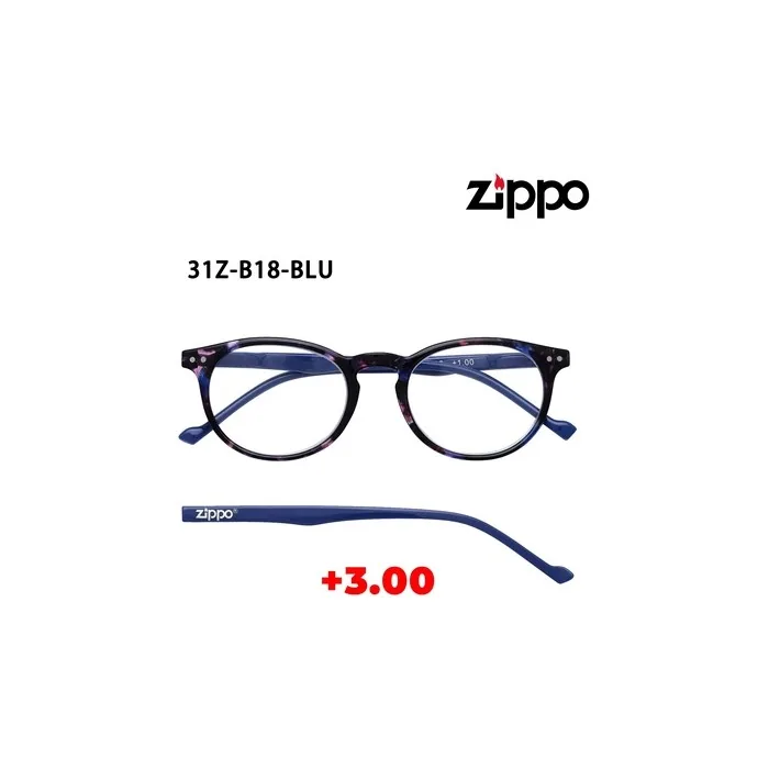 Zippo Zippo 31z-B18-Blu300 Reading Glasses 3.00